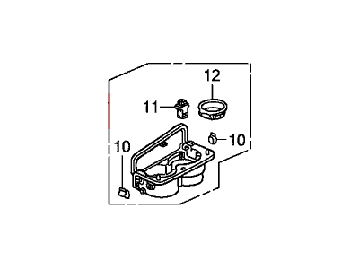 Acura 77230-SV4-A32ZL Holder Assembly, Cup (Mild Beige)