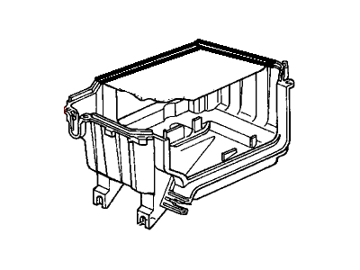 Honda 80202-SV4-A00 Case, Evaporator (Lower)