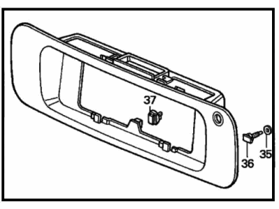 Honda 44337-SA7-300 Ring, Outboard Stopper