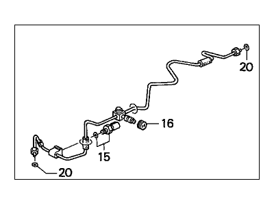 Acura 80341-SV1-L11 Pipe, Receiver