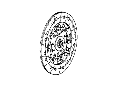 Honda 22200-PG7-505 Disk, FRiction