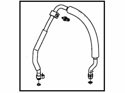 Honda 80311-TRV-A01 Hose Assembly, Suction