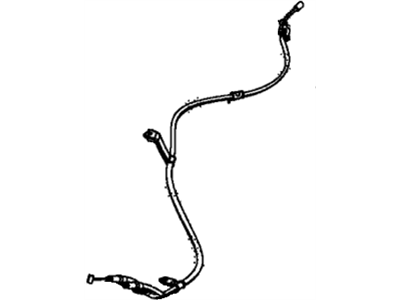 Honda 47510-TR2-A03 Wire B, Passenger Side Parking Brake (220Mm)