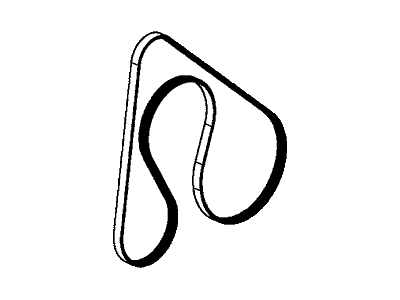 Acura 19230-RMX-003 Belt, Water Pump (Bando)