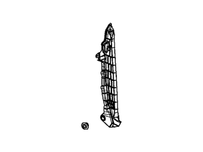 Honda 74155-TR0-A10 Enclosure, L. FR. Fender