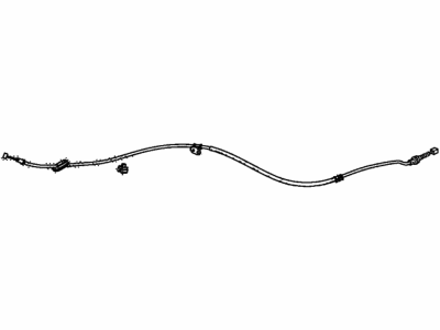 Honda 47560-T5R-A51 Wire B, Parking Brake