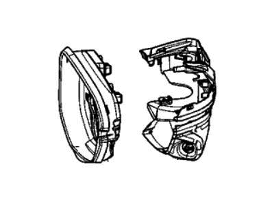 Honda 76205-TEK-M01 HOUSING SET, R