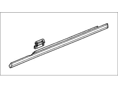 Honda 72410-S04-003 Molding Assy., R. FR. Door