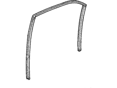 Honda 72735-S04-003 Channel, Right Rear Door Run