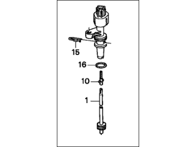 Acura 78410-S04-952 Sensor Assembly, Speed (Matsushita)