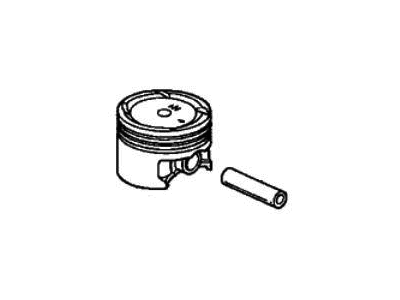 Honda 13010-P2M-000 Piston Set (Std)