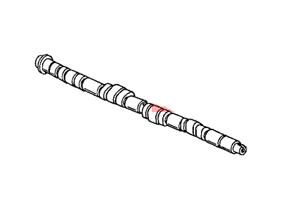 Honda 14121-P30-G00 Camshaft, Exhuast