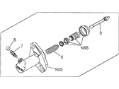 OEM Honda Passport Cylinder Slave, Clutch - 8-97941-519-0