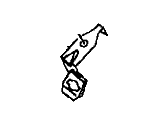 OEM Honda Passport Bracket, FR. Flex. Hose Brake - 8-97125-436-1