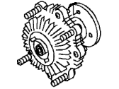 OEM Honda Clutch, Cooling Fan - 8-97172-200-2