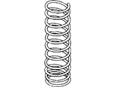 OEM 1988 Honda Accord Spring, Rear (Mitsuboshi Seiko) - 52441-SE0-003