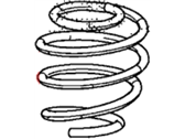 OEM 2014 Honda Accord Spring, Left Front - 51406-T3L-A11