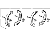 OEM Honda Shoe Set, Rear Brake - 43053-TP6-A00