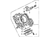 OEM Honda Throttle Body, Electronic Control (Gma8A) - 16400-RMX-003
