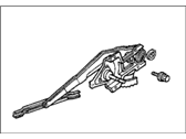 OEM 1987 Honda Accord Regulator, Left Rear Door - 72750-SE3-003