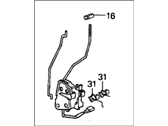 OEM 1988 Honda Accord Lock Assembly, Driver Side Door Switch - 72150-SE0-A12