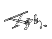 OEM 1987 Honda Accord Regulator Assembly, Driver Side Door Power - 72250-SE0-Y01
