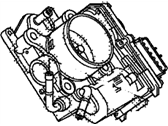 OEM 2007 Honda Civic Throttle Body, Electronic Control (Gma4D) - 16400-RNE-A01