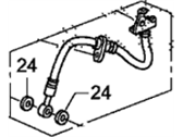 OEM Honda Fit Hose Set, Right Front Brake - 01464-TG5-H02