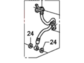 OEM Honda Fit Hose Set, Left Front Brake - 01465-TG5-H02