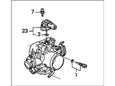 OEM Honda CR-V Body Assembly, Throttle (Gff4A) - 16400-PHK-A01