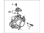 OEM 1999 Honda CR-V Body Assembly, Throttle (Gff4A) - 16400-PHK-A01