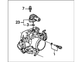 OEM 2000 Honda CR-V Body Assembly, Throttle (Gff4A) - 16400-PHK-A01