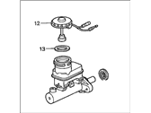 OEM 1998 Honda CR-V Master Cylinder - 46100-S10-A52