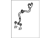 OEM 2005 Honda Insight Hose Set, Right Front Brake - 01464-S3Y-A00