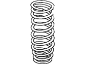 OEM 1992 Honda Civic Spring, Rear (Nhk Spring) - 52441-SR0-J14