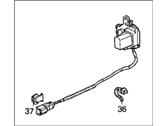 OEM 1999 Acura Integra Actuator, Left Front Door Lock - 72155-SR4-A02