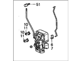 OEM 1995 Honda Accord Lock Assembly, Left Front Door - 72150-SV2-A12