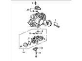 OEM Honda Accord Body Assembly, Throttle (Gr28B) - 16400-P0A-A00