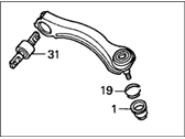 OEM Acura Vigor Arm, Right Rear (Upper) - 52390-SM1-A04