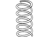 OEM 1985 Honda Accord Spring, Front - 51401-SA5-632