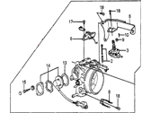 OEM Honda Accord Body Assembly, Throttle - 16400-PD6-662