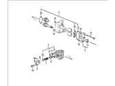 OEM Honda Prelude Pump Sub-Assembly, Power Steering - 56110-PC6-010