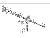 OEM 1997 Honda Accord Pump Sub-Assembly, Power Steering - 56110-P0A-013