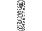 OEM 1994 Honda Accord Spring, Rear (Nhk Spring) - 52441-SV1-A03