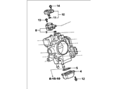 OEM Honda Throttle Body, Electronic Control (Gma0B) - 16400-PPA-A03