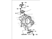 OEM 2006 Honda CR-V Throttle Body, Electronic Control (Gma0B) - 16400-PPA-A03