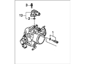 OEM 1994 Honda Civic del Sol Body Assembly, Throttle (Gf98C) - 16400-P30-A01