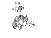 OEM 1995 Honda Civic del Sol Body Assembly, Throttle (Gf98C) - 16400-P30-A01