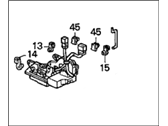 OEM Honda Odyssey Lock Assembly, Tailgate - 74800-SX0-003