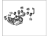 OEM 1996 Honda Odyssey Lock Assembly, Tailgate - 74800-SX0-003